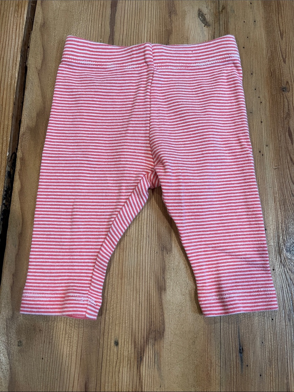 TEA COLLECTION 6-12M Red Stripe Leggings